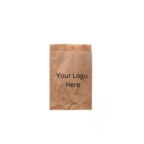 Custom Printed Bread Bag Liner Brown Kraft Paper